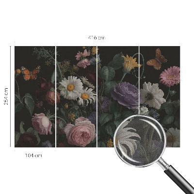Fotografická tapeta samolepicí Květinová elegance