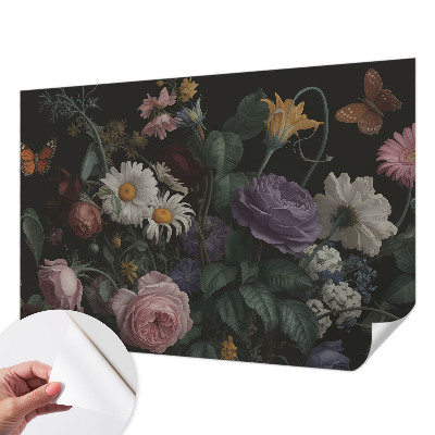 Fotografická tapeta samolepicí Květinová elegance