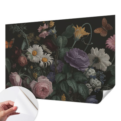 Fotografická tapeta samolepicí Květinová elegance