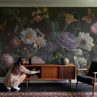 Fotografická tapeta samolepicí Květinová elegance