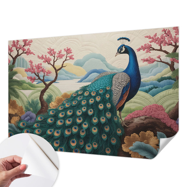 Samolepicí dekorativní fototapeta Exotická kráska