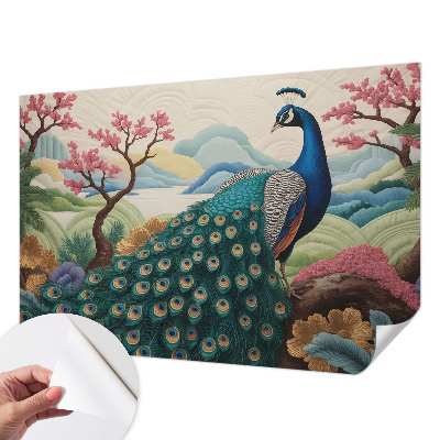 Samolepicí dekorativní fototapeta Exotická kráska