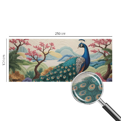 Samolepicí dekorativní fototapeta Exotická kráska