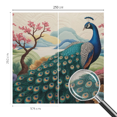 Samolepicí dekorativní fototapeta Exotická kráska