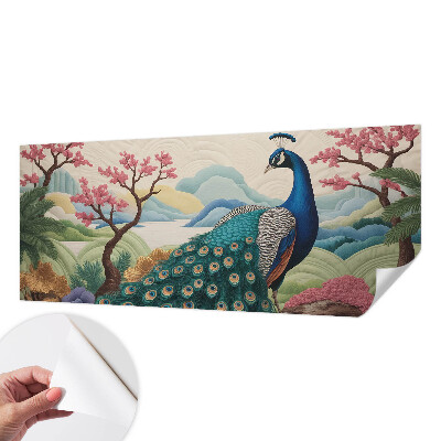 Samolepicí dekorativní fototapeta Exotická kráska