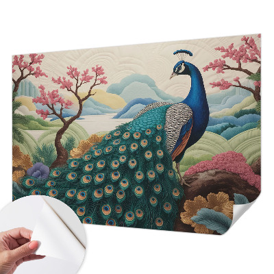 Samolepicí dekorativní fototapeta Exotická kráska