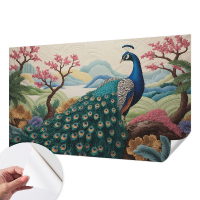 Samolepicí dekorativní fototapeta Exotická kráska