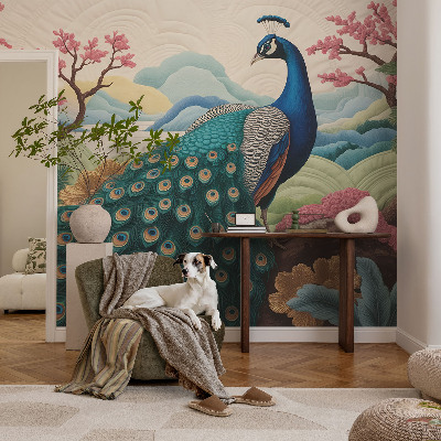 Samolepicí dekorativní fototapeta Exotická kráska