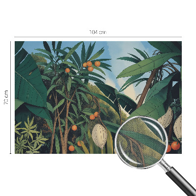 Samolepící fototapeta 3d Tropická džungle