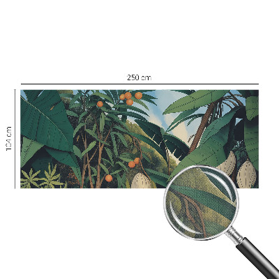 Samolepící fototapeta 3d Tropická džungle