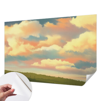 Samolepicí fototapeta na zeď Obloha mraky