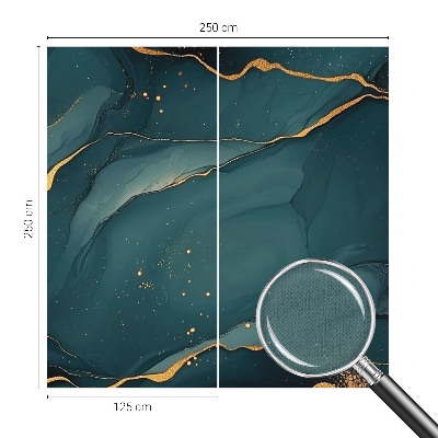 Fotografická tapeta na zeď Tmavě modrá abstrakce