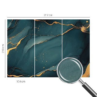 Fotografická tapeta na zeď Tmavě modrá abstrakce