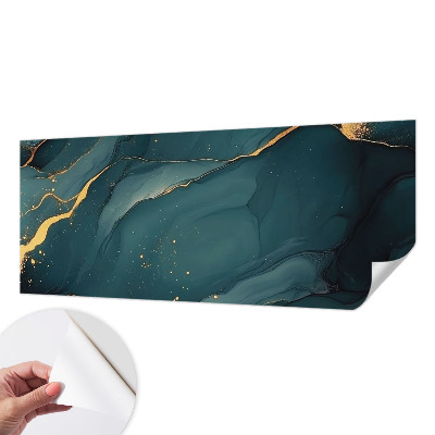 Fotografická tapeta na zeď Tmavě modrá abstrakce