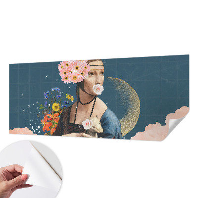 Moderní samolepicí fototapeta Květinová elegance