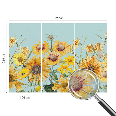 Samolepící fototapeta 3d Letní zahrada