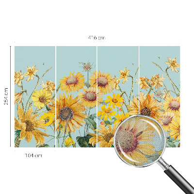 Samolepící fototapeta 3d Letní zahrada