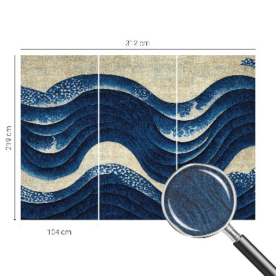Samolepicí fototapeta Oceánské formy