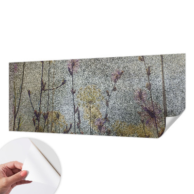 Samolepicí fototapeta do dětského pokoje Luční květiny