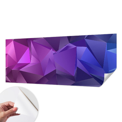 Fototapeta pro kluka Fialové trojúhelníky