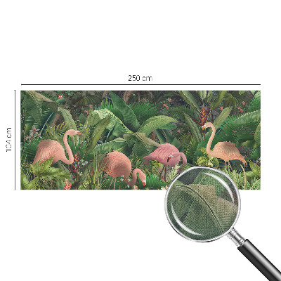 Fotografická tapeta samolepicí Růžoví plameňáci