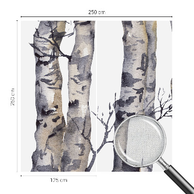 Samolepící fototapeta 3d Osikový les