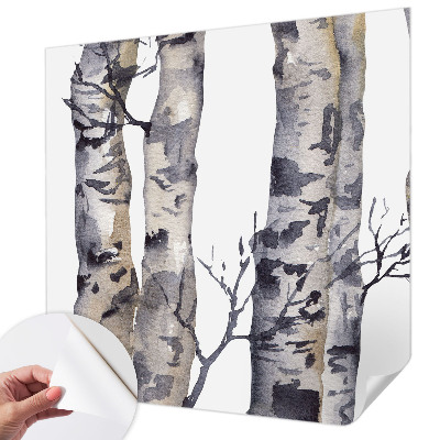 Samolepící fototapeta 3d Osikový les