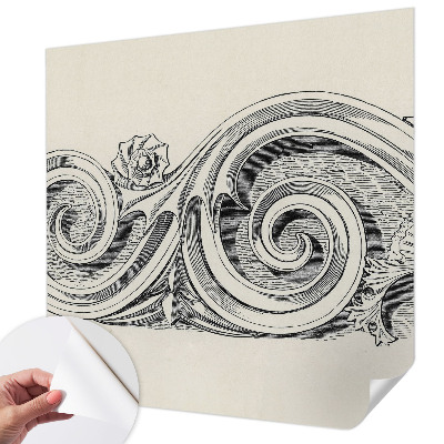 Samolepící tapeta Rostlinná ozdoba