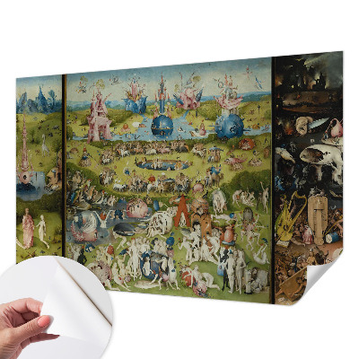Samolepicí fototapeta do obýváků Tajná zahrada