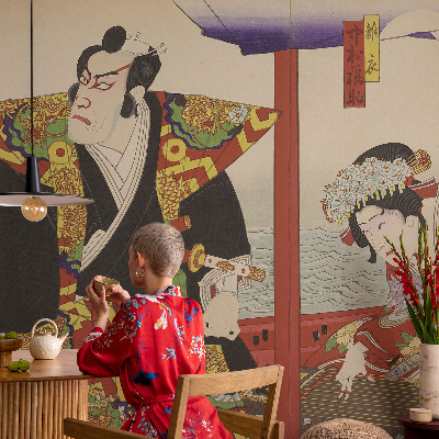 Fototapeta pro kluka Japonské divadlo