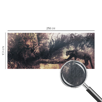 Moderní samolepicí fototapeta Lesní téma