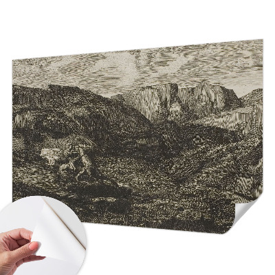 Samolepící tapeta Horská cesta