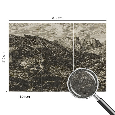 Samolepící tapeta Horská cesta