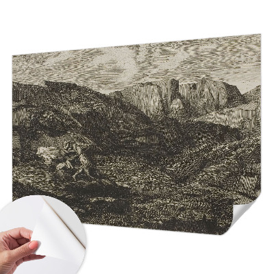 Samolepící tapeta Horská cesta