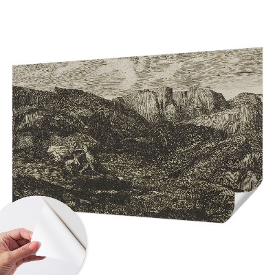 Samolepící tapeta Horská cesta