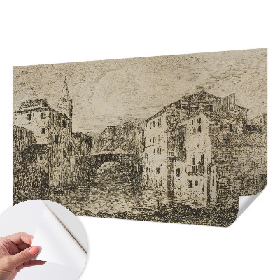 Samolepicí fototapeta na zeď Panorama města