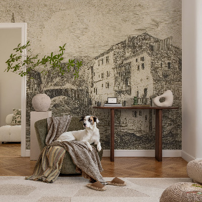 Samolepicí fototapeta na zeď Panorama města