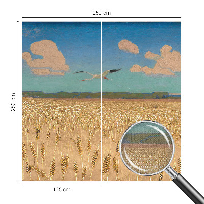 Fotografická tapeta samolepicí Pšeničné pole