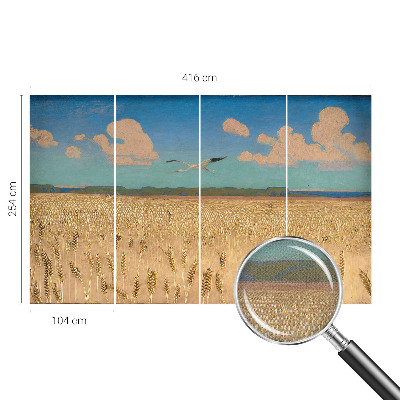 Fotografická tapeta samolepicí Pšeničné pole