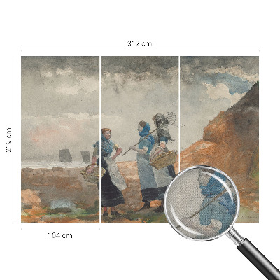 Samolepicí fototapeta do dětského pokoje Klidné pobřeží