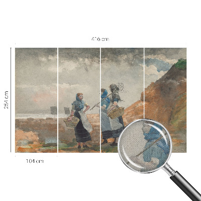 Samolepicí fototapeta do dětského pokoje Klidné pobřeží