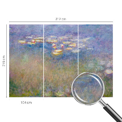 Samolepicí fototapeta na míru Lekníny