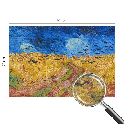 Samolepící fototapeta 3d Polní krajina