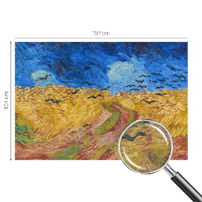 Samolepící fototapeta 3d Polní krajina