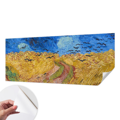 Samolepící fototapeta 3d Polní krajina