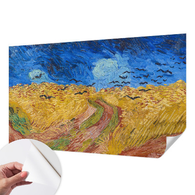 Samolepící fototapeta 3d Polní krajina