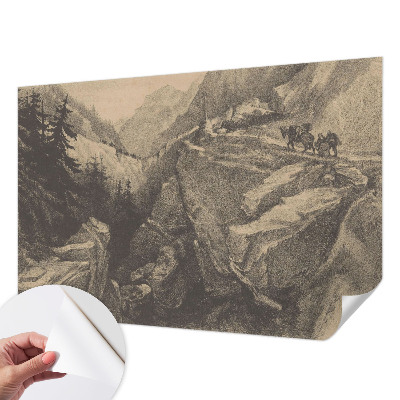 Fotografická tapeta samolepicí Malebné hory