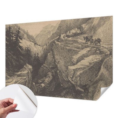 Fotografická tapeta samolepicí Malebné hory