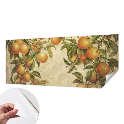 Samolepicí fototapeta na míru Ovocné větve