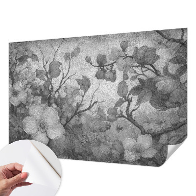 Samolepící fototapeta 3d Květinová větev